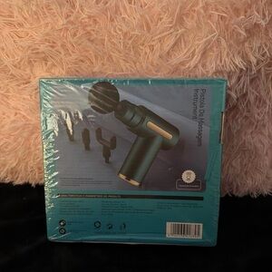 Black and Gold Massage Gun